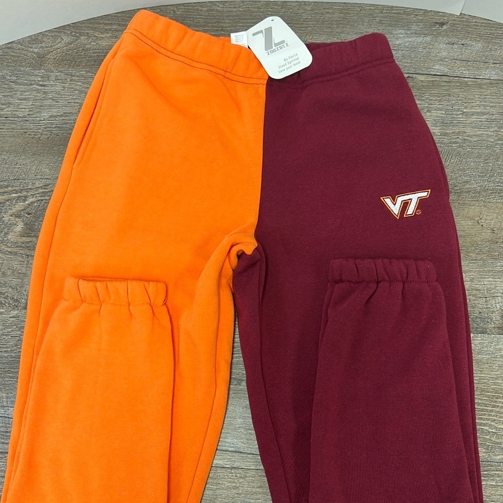 NWT Zoozatz Virginia Tech University Joggers XS